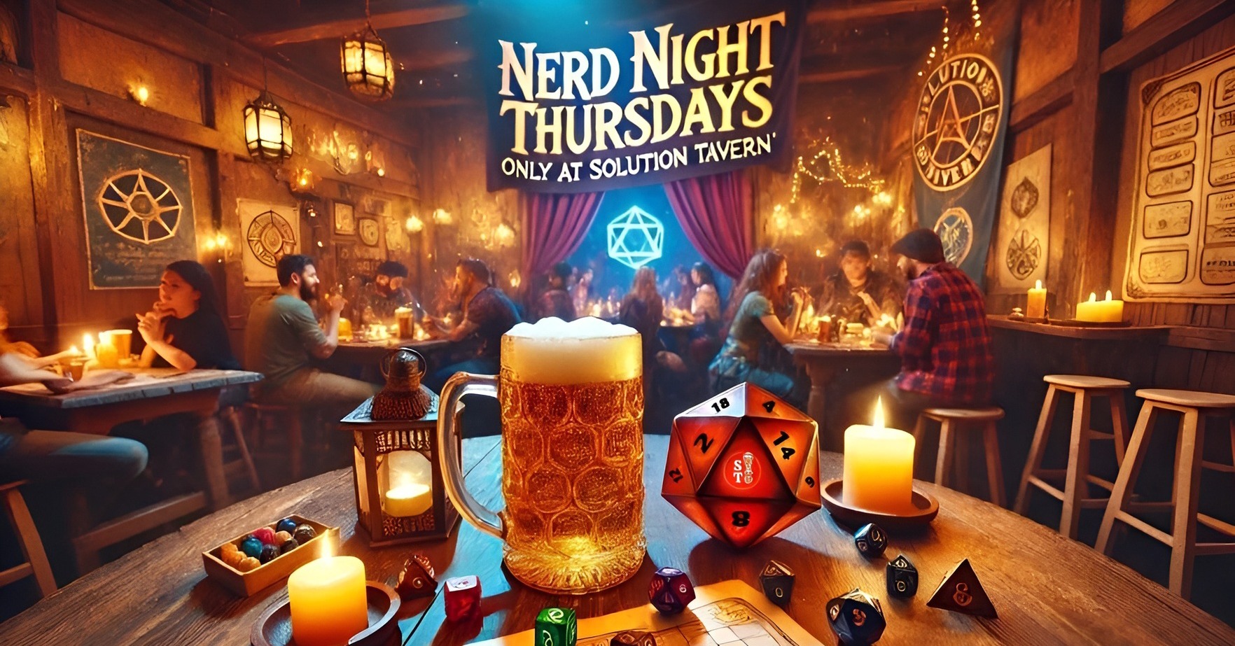Nerd Night Thursdays 3PM - 10PM
